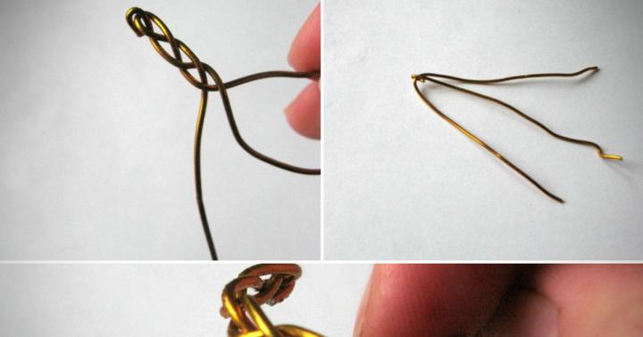 Pletenie drôtu pre začiatočníkov: šperky a perá Ozdoby z medeného drôtu